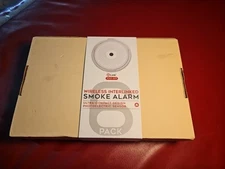 X-Sense mini smoke detectors 10-yr battery - 6 pk New XS01-WR