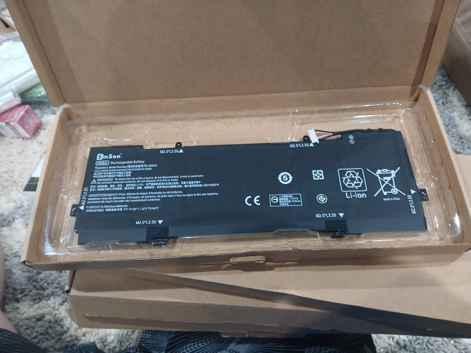 USA New Genuine KB06XL HSTNN-DB7R 902499-855 battery for HP Spectre x360 Z6K96EA - Image 2 of 2