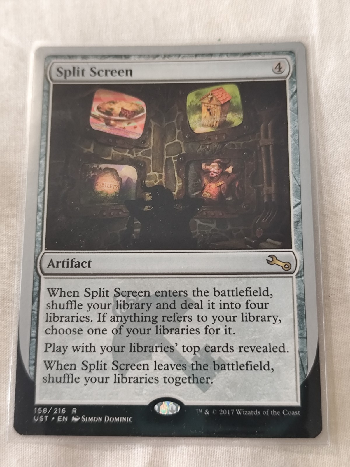 MTG - Split Screen - Unstable - 158/216 - Rare