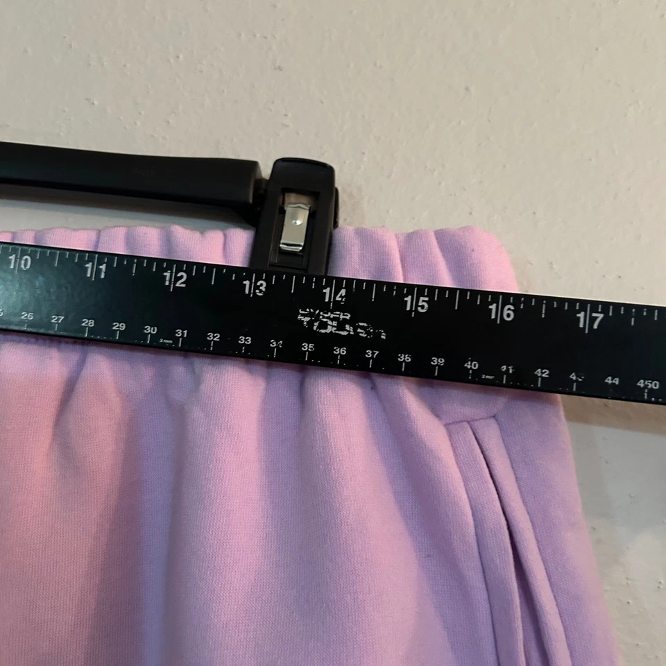 No Boundaries XL Lavender Daisy Print Lounge Shorts Comfy Casual - Image 4 of 4