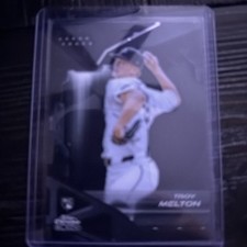 Troy Melton 2026 Topps Chrome Black RC Base Set #92 Tigers Rookie