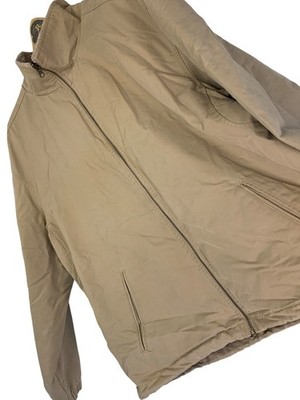 VTG NWT Tommy Hilfiger Mens Canvas Bomber Jacket XXL Plush Lined RE10614