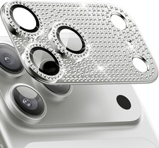 for Iphone 17 Pro Max Camera Lens Protector Diamond Bling - Not Easy to Fall S