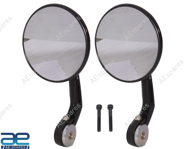 Lenkerende Spiegel Set Schwarz FüR Royal Enfield Guerilla 450 & Neu Himalaya 450-image