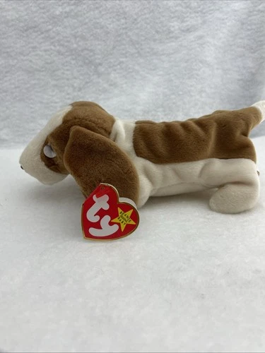 TY Beanie Baby Tracker Basset Hound 1997 – Vintage Collectible