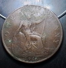 (Feb26) 1915 One Penny King George The 5th Great Britain
