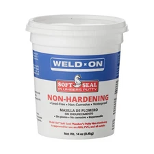 IPS Corporation WeldOn Soft Seal Plumbers Putty – Lot of 2 Each