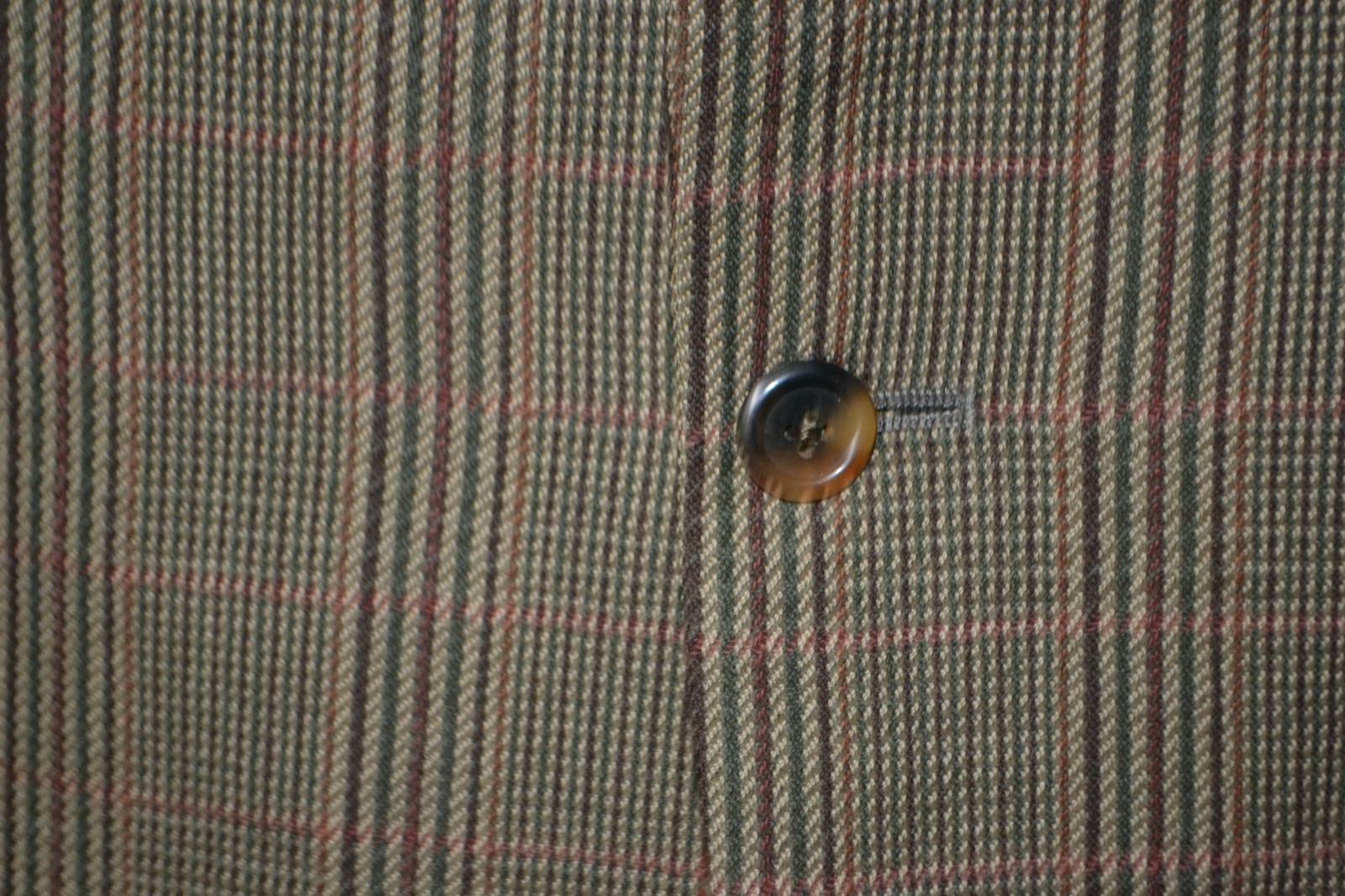 Burberrys' Men Brown Wool Plaid 2 Front Button Sports Coat Sz 42SH thumbnail 4