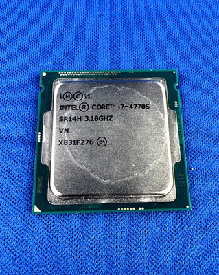 Intel i7-4770S SR14H 3.1GHz 4C/8T LGA1150 CPU Quad Core 65W Haswell Processor