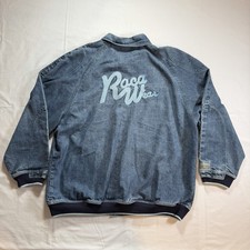 Vintage Rocawear Denim Jacket Men s 2XL Y2K 90s Hip-Hop Streetwear Blue