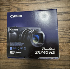 NEW Canon PowerShot SX740 HS 20.3MP Compact Digital Camera - Silver