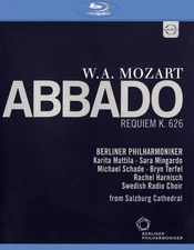 CLAUDIO ABBADO / BERLINER PHILHARMONIKER W.A. MOZART: REQUIEM [VIDEO] NEW BLU-RA