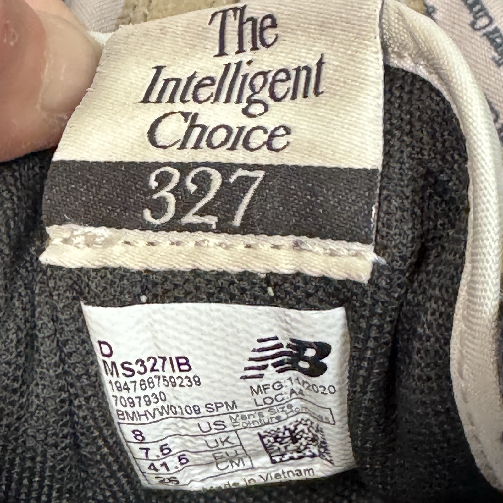 New Balance 327 Sneakers Aluminum Covert Green Mens 8 Womens 9.5 MS327IB thumbnail 8