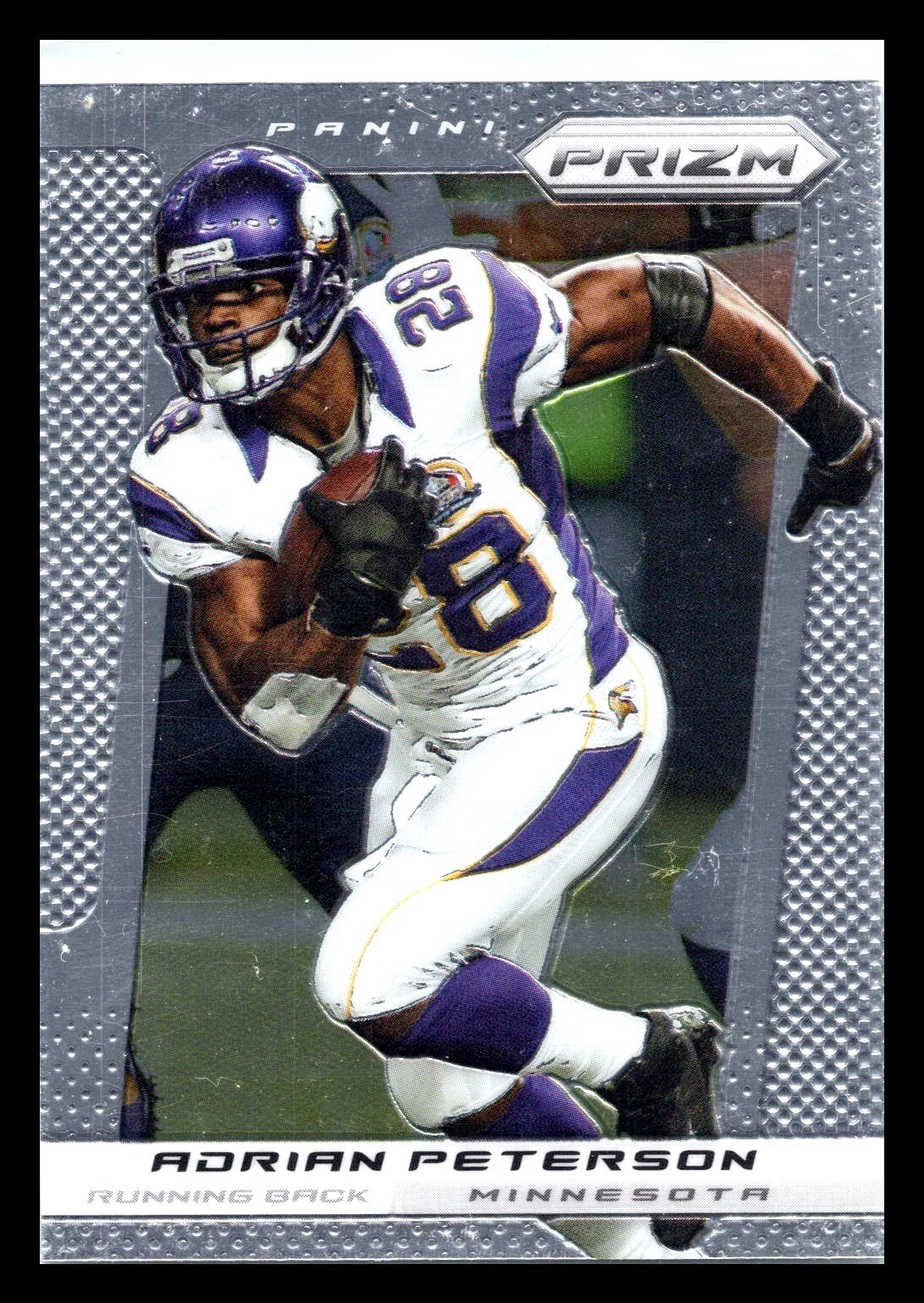 2013 Panini Prizm Adrian Peterson #124 Minnesota Vikings