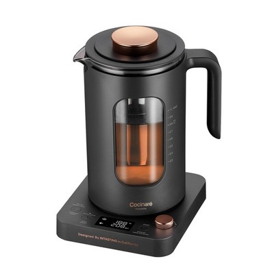 INTASTING Electric Tea Kettle, Electric Kettle with Tea Infuser, ±1  Knob Tem...