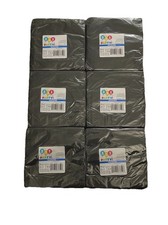 120 Count Black Cocktail Napkins 2 Ply High Quality Party Beverage Napkins. New