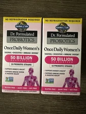 Garden of Life Dr. Formulated Women's Probiotics  - 30 Veg Caps - Exp 10/2026