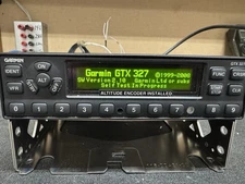 Garmin GTX-327 Transponder.  FAA 8130-3 Comes with Tray, and Backplate.