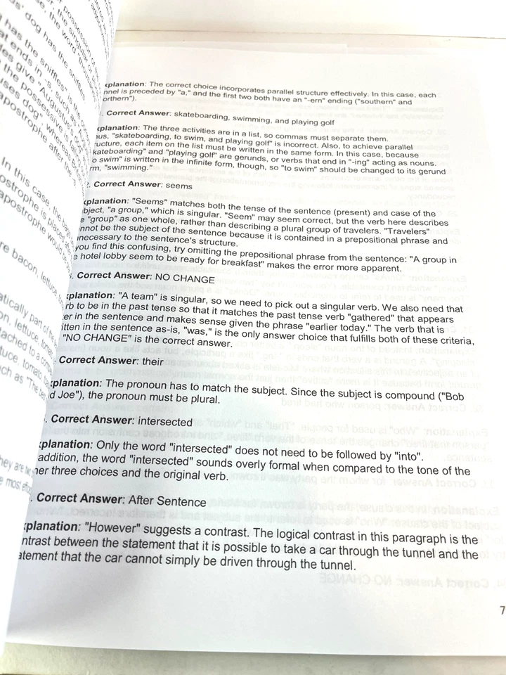 ACT Exam Prep 2025 - 6 Full Length Practice Tests - Higher Score Guaranteed - Image 2 of 3