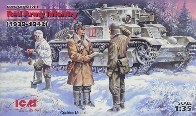 ICM Red Army (1939-1942) 1/35 Scale Model Kit 35051