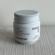 Innisfree Super Volcanic Clay Mask, Premium Korean Skincare with AHA and Natural