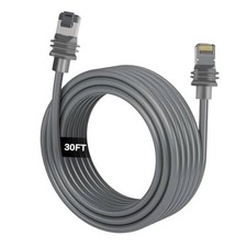 Starlink Gen 3 Ethernet Replacement Cable,Cat6 Shielded U/FTP,26AWG UV CMX 30FT