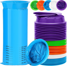 Vomit Bags,50 Pack Emesis Bags Disposable Barf Bags,1000Ml Leak Resistant Puke B