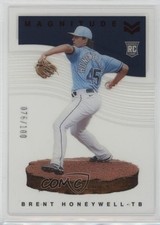 2021 Panini Chronicles Magnitude Red 76/100 Brent Honeywell #38 07rd