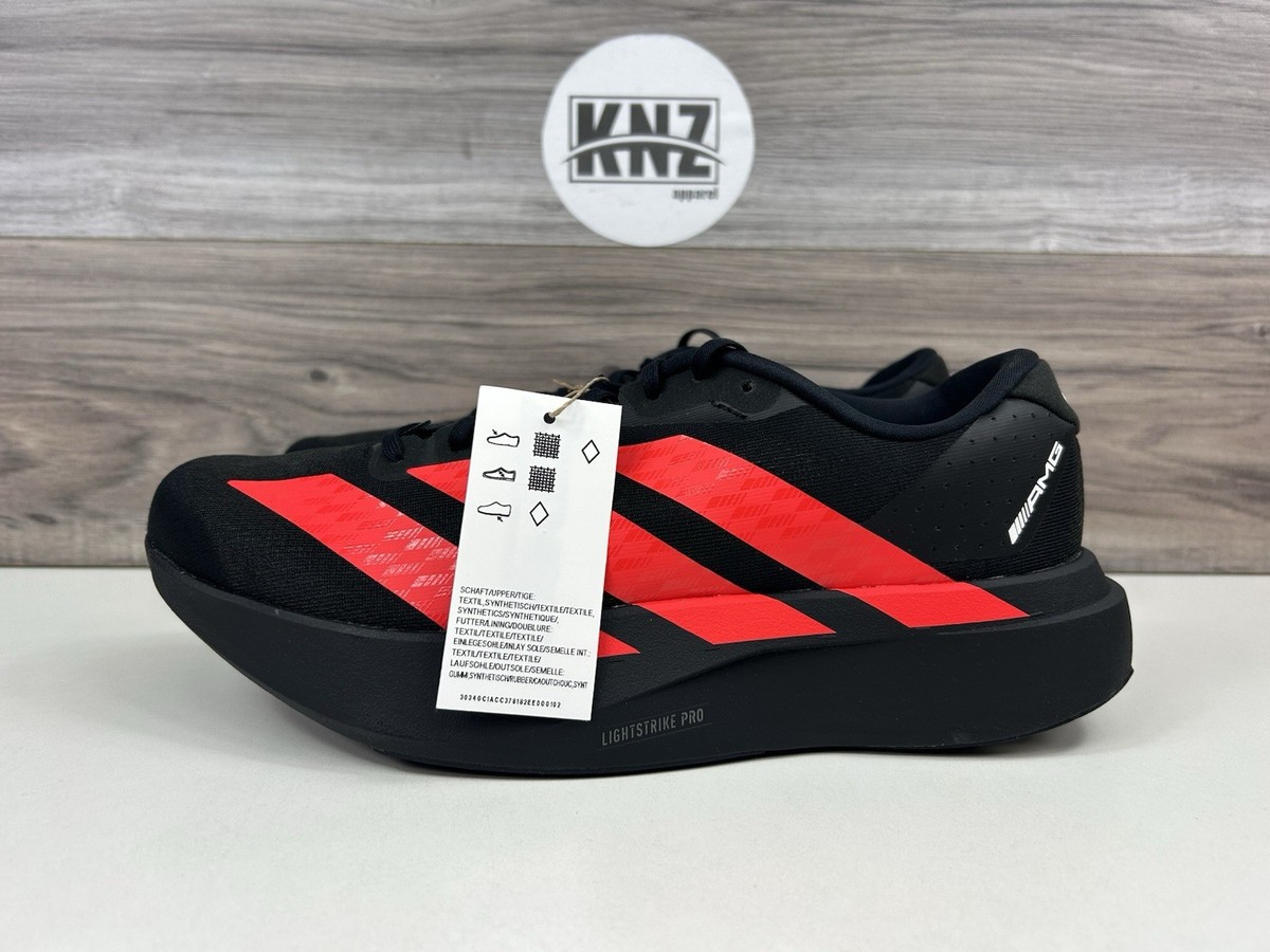 Adidas ADIZERO EVO SL x AMG Mercedes Black Red (KH8832) Authentic