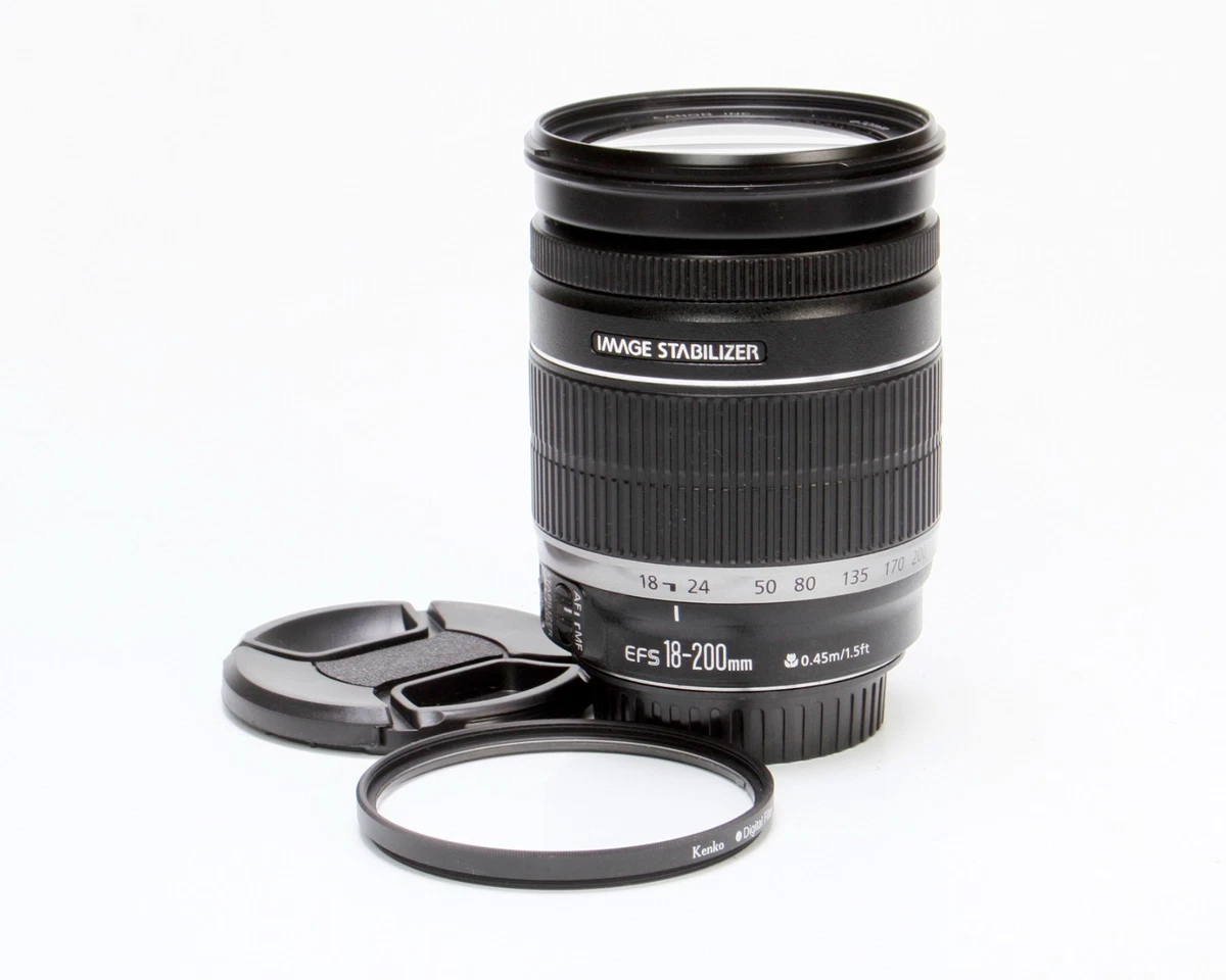 Preços baixos em Lentes de câmera Canon EF-S 18-200mm Focal f/3.5