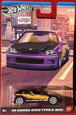 HOT WHEELS SILVER SERIES '99 HONDA CIVIC TYPE R (EK9 ) 2/5. SEE COMBINED OFFERS!