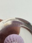 3” Rd  Peter Schiller 1989 Signed Paperweight Hand Blown Art Glass -Pink Detail — photo 7