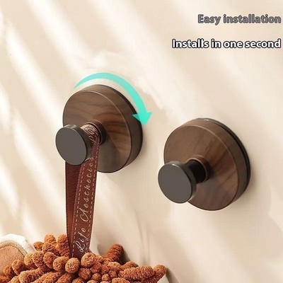 1/2/4PCS Wall Mounted Hook Plant Coat Hanger Rack Towel Hanging Organizer Hooks