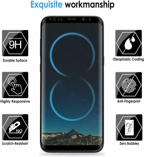 VERRE TREMPE 3D Intégral pour Samsung Note 9/10/S8/S9/Plus/S10 Vitre Protection - Imagen 1 de 12