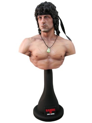 Rambo III John J Rambo Bust Figure 2008 Hot Toys 171616 | eBay