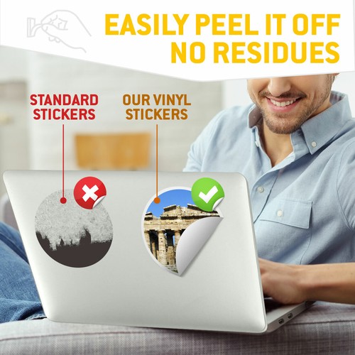 2 x Vinyl Stickers 30cm - Ancient Greek Temple Building Cool Gift #12202 - Zdjęcie 5 z 9