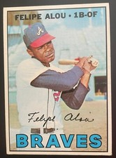 1967 Topps Baseball Card #530 High Numbered Card Felipe Alou
