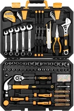 158 Piece Tool Set-General Household Hand Tool Kit,Auto Repair Tool Set