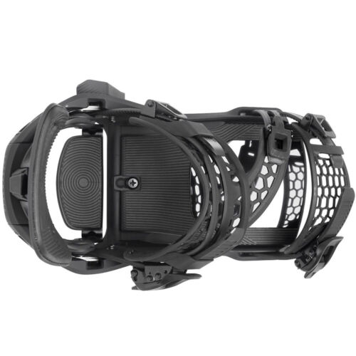Nidecker Supermatic Snowboard-Bindung Heckeinsteiger Dual Entry Schwarz NEU - Bild 7 von 8