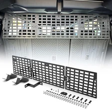 Pet Divider Storage MOLLE Panel For 2021-2024 Ford Bronco 4-Door Car Pet Barrier