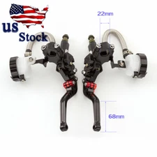 Motorcycle Handlebar Master Cylinder Hydraulic Brake Clutch Lever Hand Levers