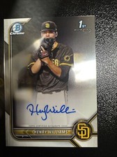 2022 Bowman Draft - Chrome Draft Pick Autographs #CDA-HW Henry Williams (AU, RC)