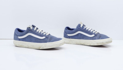 VANS Old Skool Low Gebraucht EU 40 UK 6,5 US 7,5 (Cod.CS421) Blau Unisex