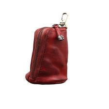 1 Pcs Leather Mini Medieval Pouch KeychainMedieval Leather Zipper Coin PouchC...