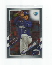 YUYA YANAGI (Chunichi Dragons) 2021 TOPPS CHROME NIPPON NBP CARD #60