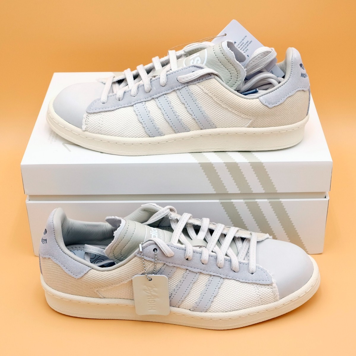ADIDIS CONSORTIUM  X HIGHSNOBIETY CAMPUS 80’s, men\'s size 8 1/2 adidas Campus 80s 2026 Release Dates + Colorways | SneakerFiles main image 2