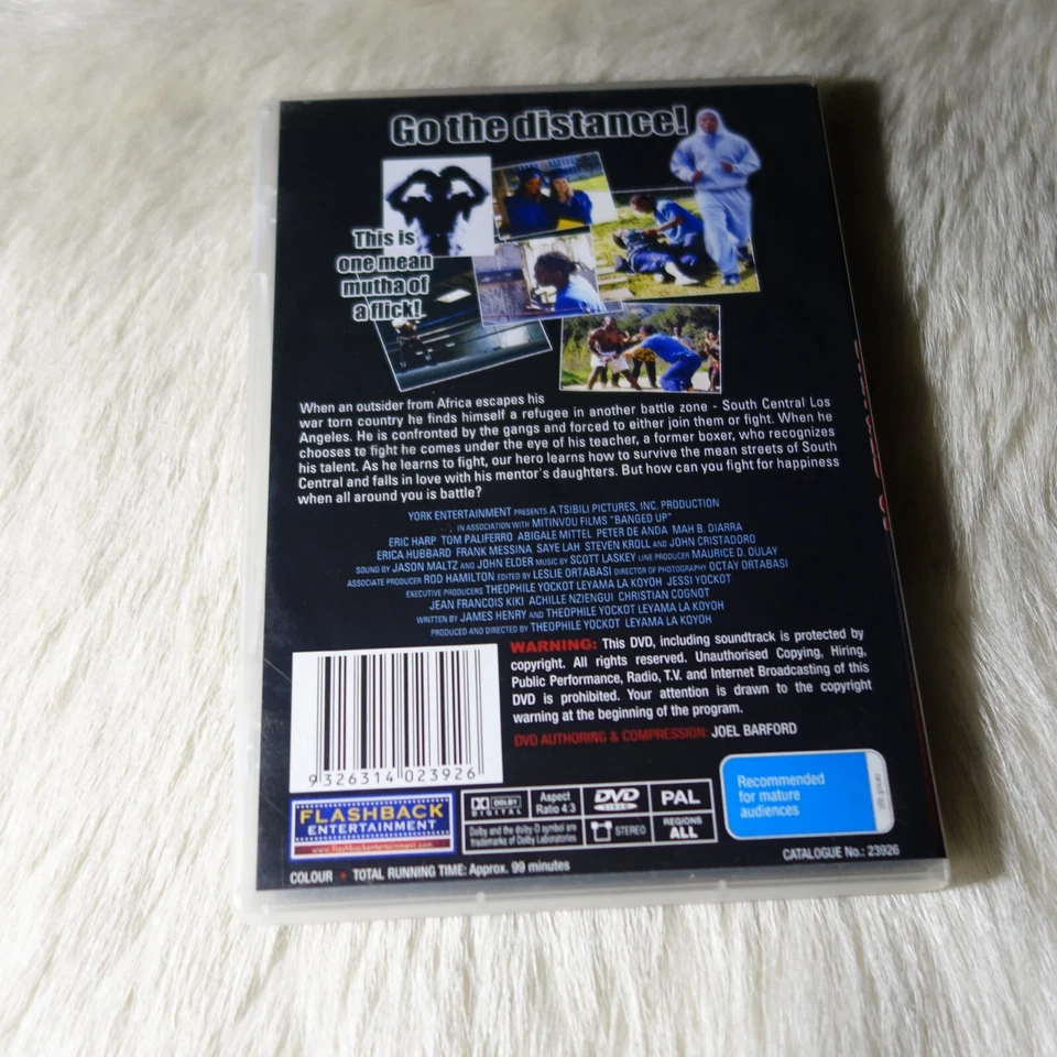 BANGED UP Movie 2003 Vtg Boxing Movie Boxing Film BANGED UP Film BANGED UP Dvd - Image 3 of 4