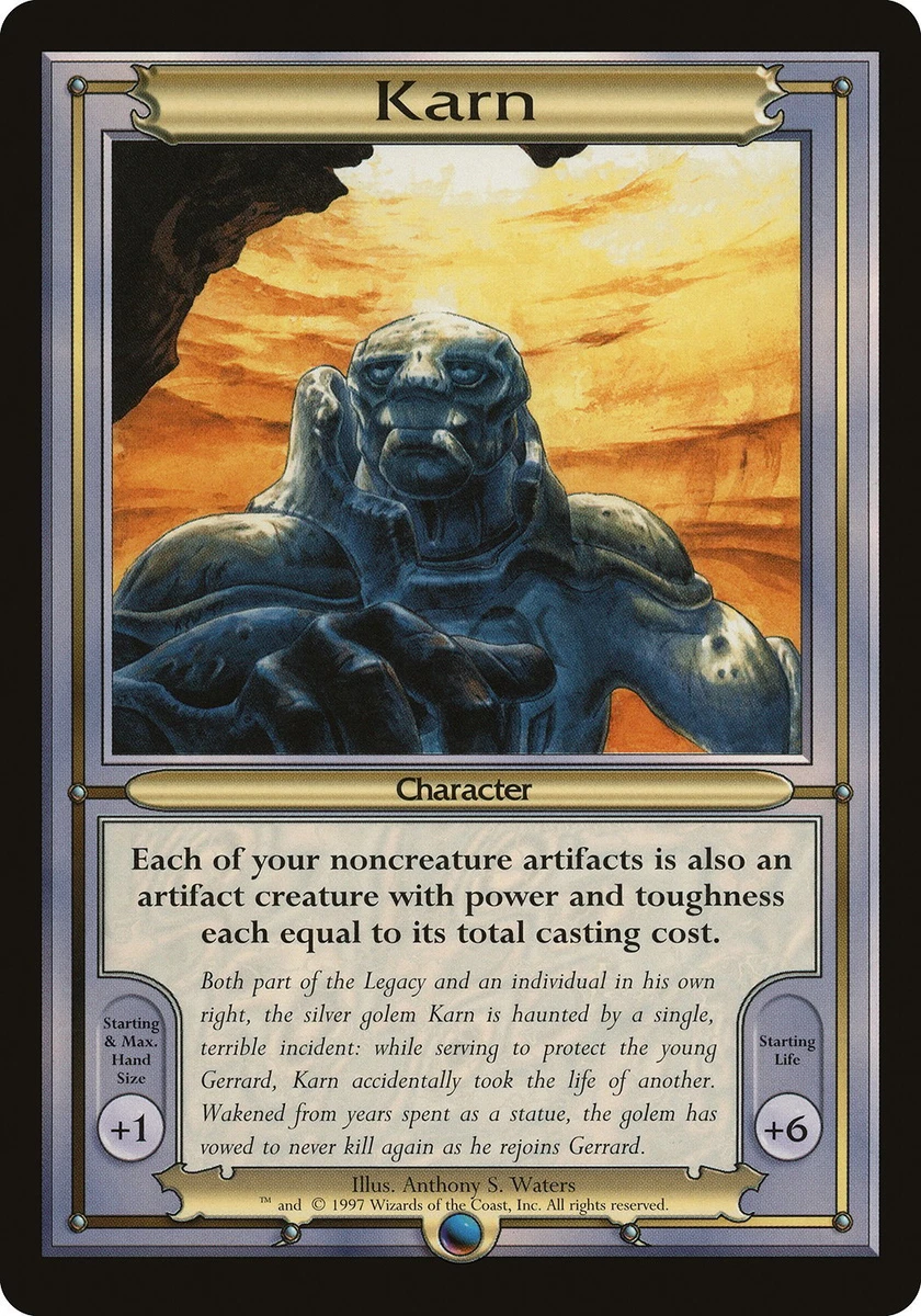 Karn Vanguard PLD Special MAGIC THE GATHERING MTG CARD ABUGames | eBay