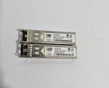 Cisco 30-1301-04 Lot of 2 (Matched Pair) 1000BASE-SX LC 850nm 500m SFP Genuine