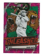 2021 Donruss Unleashed Pink Fireworks Babe Ruth
